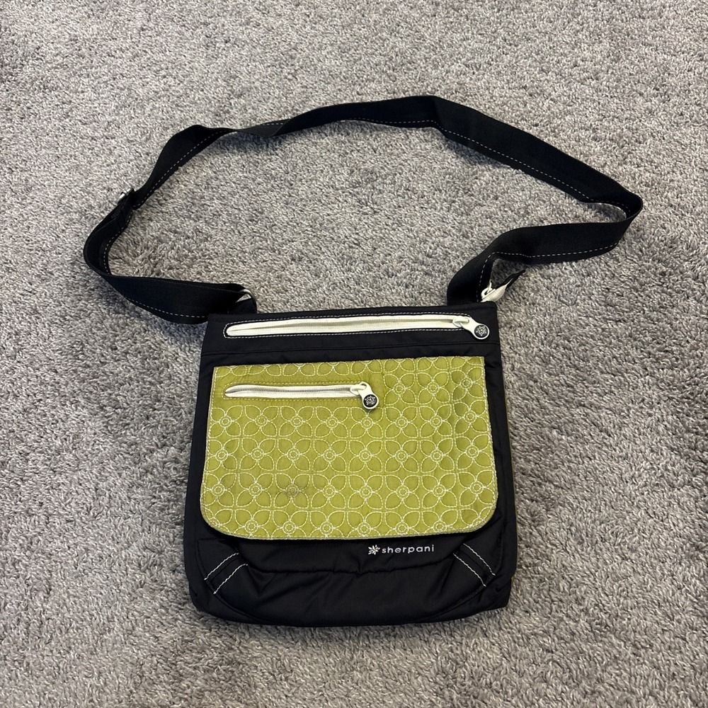 Sherpani Soleil LE 3 In 1 Bag Double Handle Back Strap Womens Green